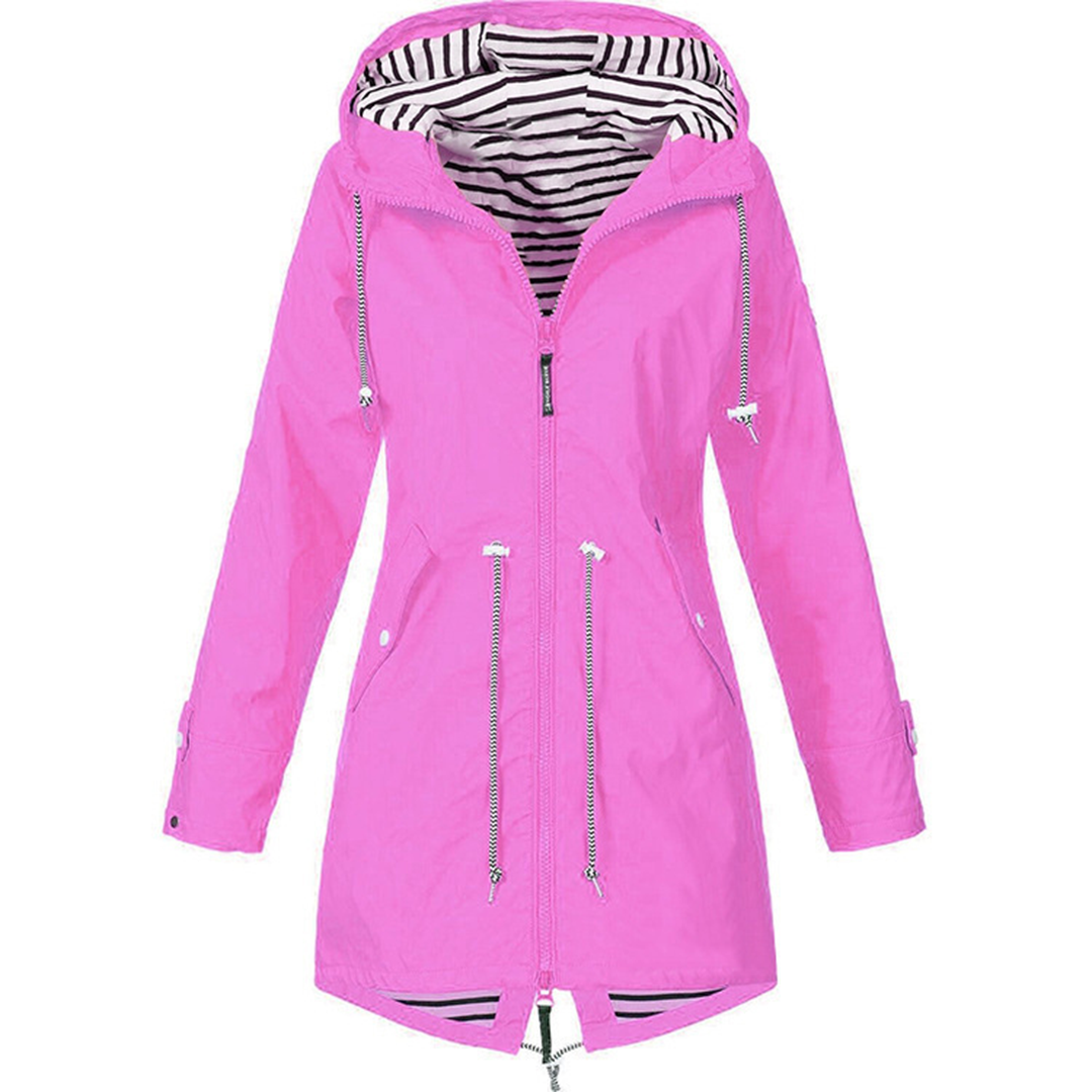 Imperméable Long Féminin Élégant pour Femme