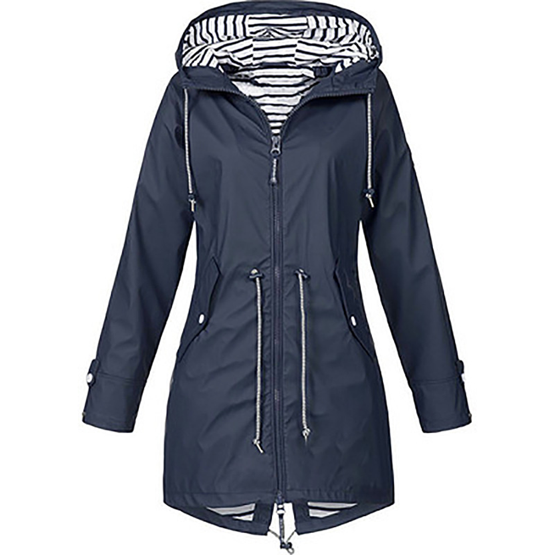 Imperméable Long Féminin Élégant pour Femme