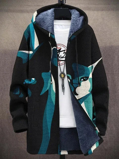 Veste streetwear à capuche zippée moderne