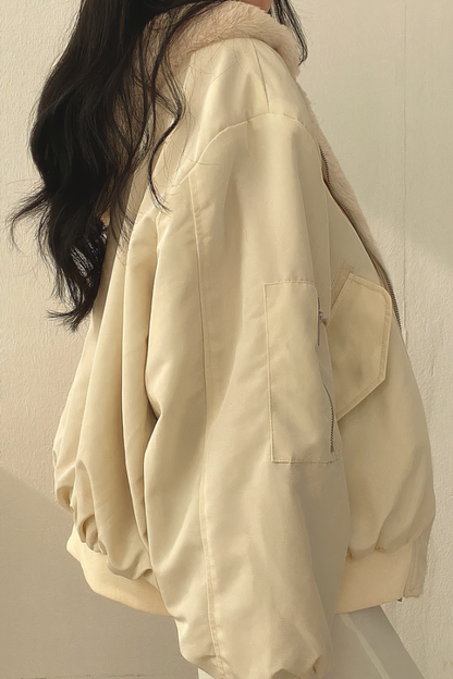 Veste Fourrure Femme Hiver Chaude et Douce - PanierRoyale