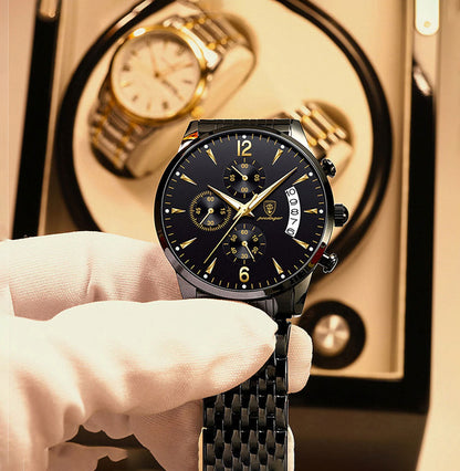 Montre Homme Acier Élégante