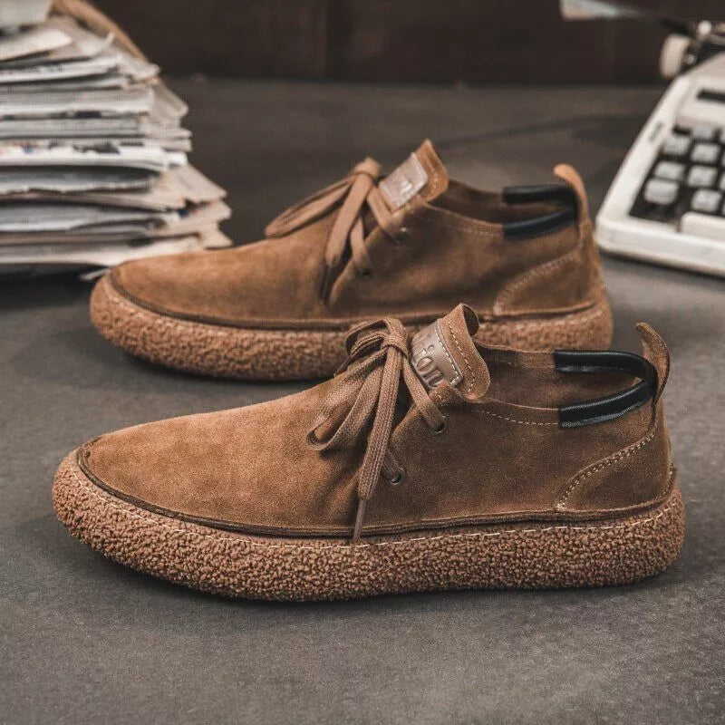 Chaussures Homme Cuir Nubuk Confortables et Élégantes - BerlinGlamour