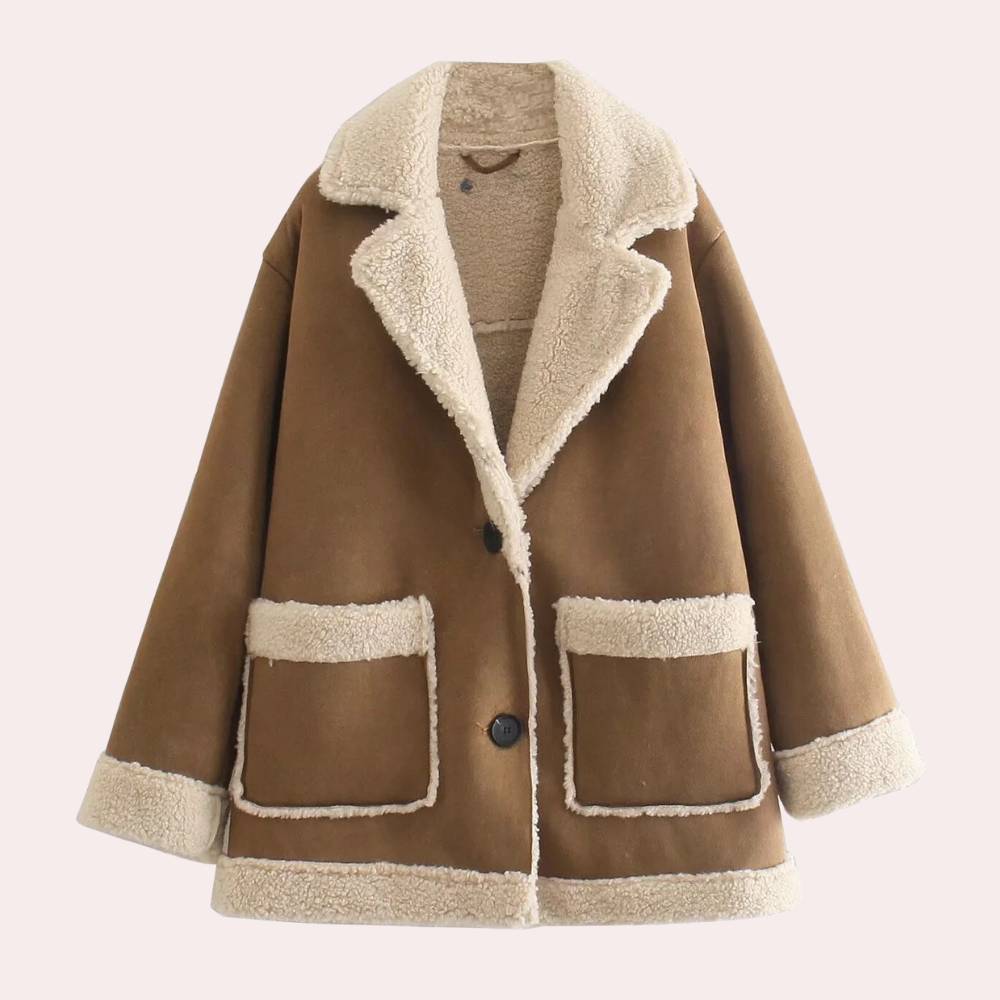 SEVIN - Manteau d'Hiver Élégante pour Femmes