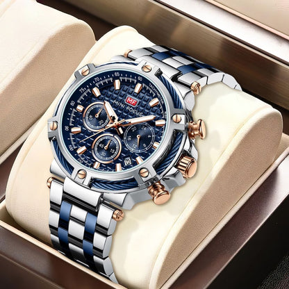 Montre de Plongée Homme Marine Étanche - BerlinGlamour