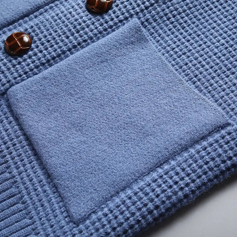 Pull Homme Hiver en Laine - Style Détente Vintage