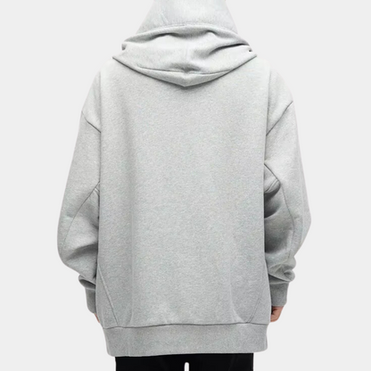 Pull d'hiver ample avec capuche - vue 3