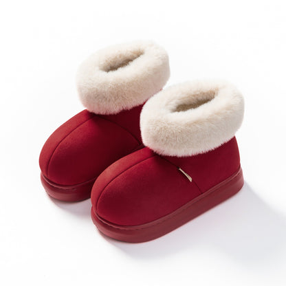 Bottes Hiver Homme Chaudes et Imperméables à Semelle Antidérapante