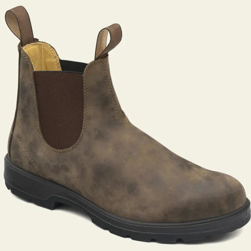 Bottines Chelsea Homme Imperméables et Confortables avec Semelle Grip
