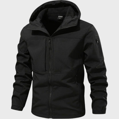 Veste Imperméable Homme avec Capuche et Poches Zippées - PanierRoyale