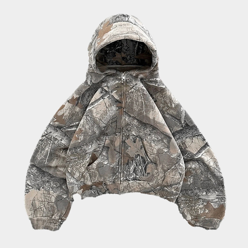 Sweat à Capuche Homme Camouflage Doux et Confortable - PanierRoyale