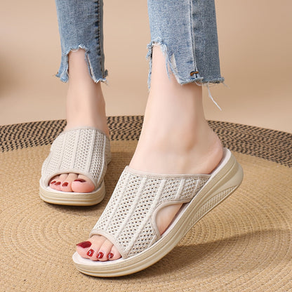 Sandales Femmes Confort pour Été avec Plateforme