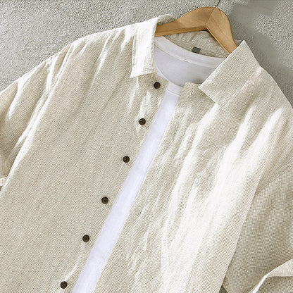 Chemise Lin Homme Confortable pour Tous Les Occasions