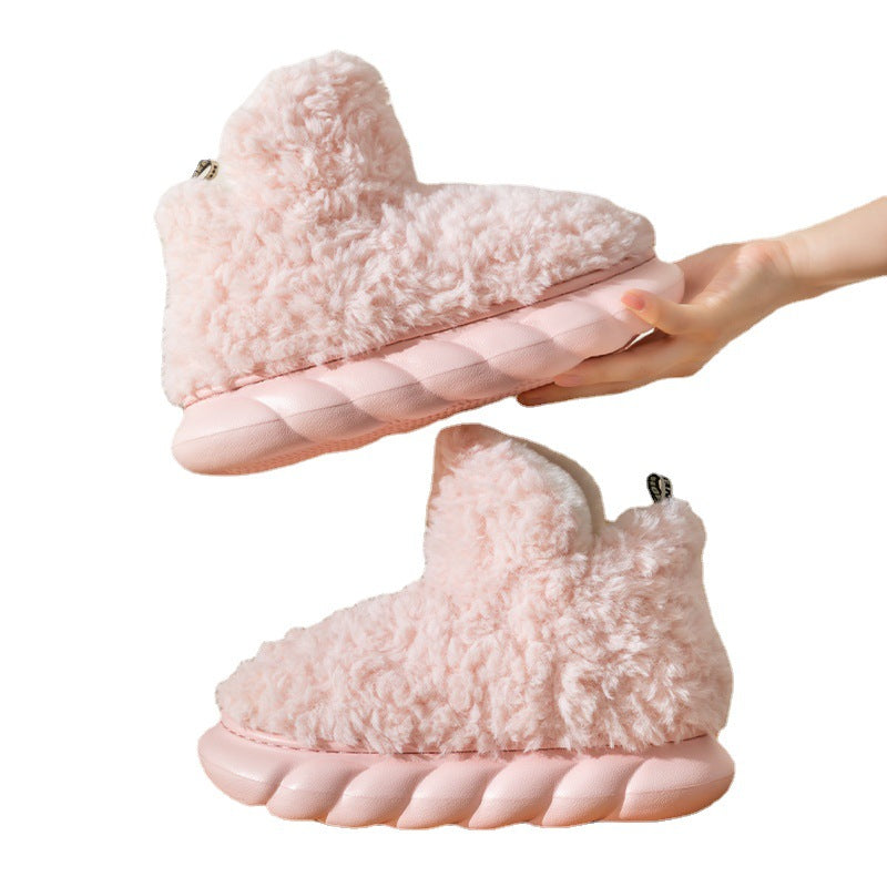 Chaussons Femmes Peluche Chauds et Confortables - PanierRoyale