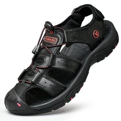 Sandales Homme Cuir Confortables pour Été