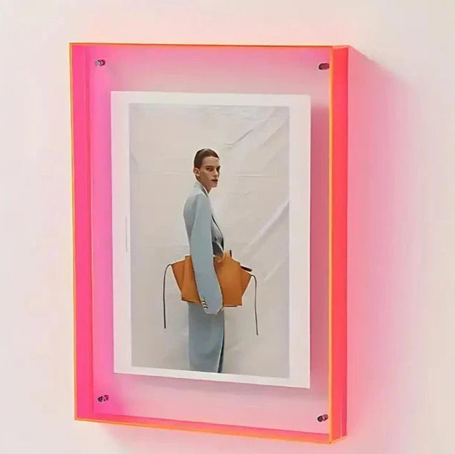 Cadre Photo Moderne en Acrylique Transparent