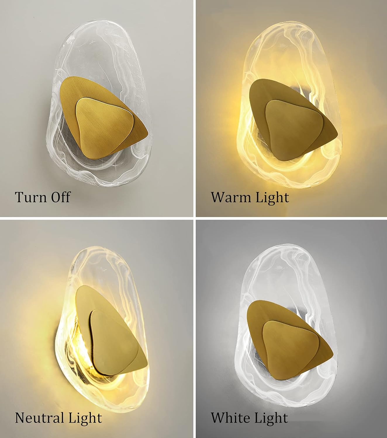 Verlux™ – Applique Murale LED Moderne en Verre Design Élégant