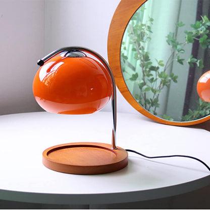 VerraLume™ – Lampe de Table Chauffe-Bougie Élégante en Verre Design LED