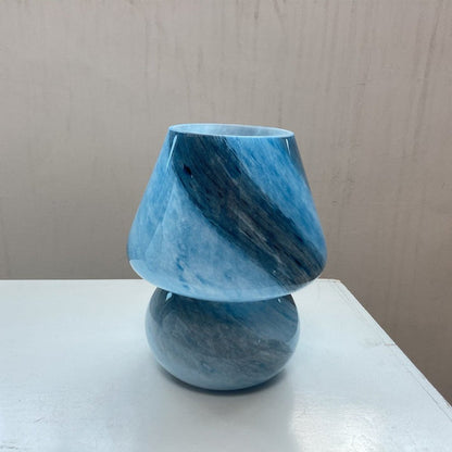 Verrilune™ – Lampe De Table Champignon En Verre Faite À La Main
