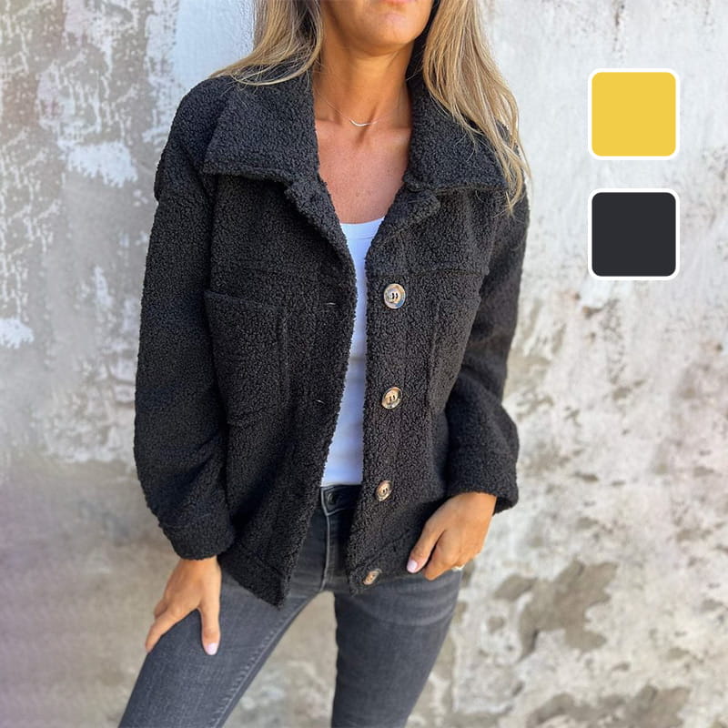 Manteau Femme Hiver Laine Douce et Chaud