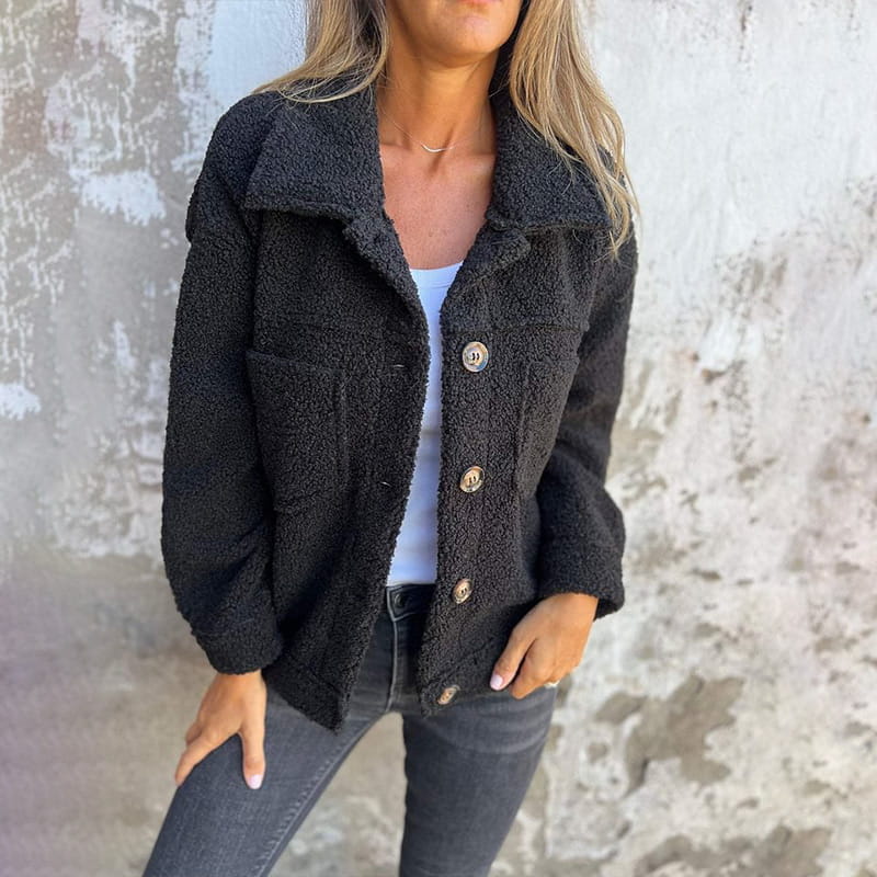 Manteau Femme Hiver Laine Douce et Chaud - PanierRoyale