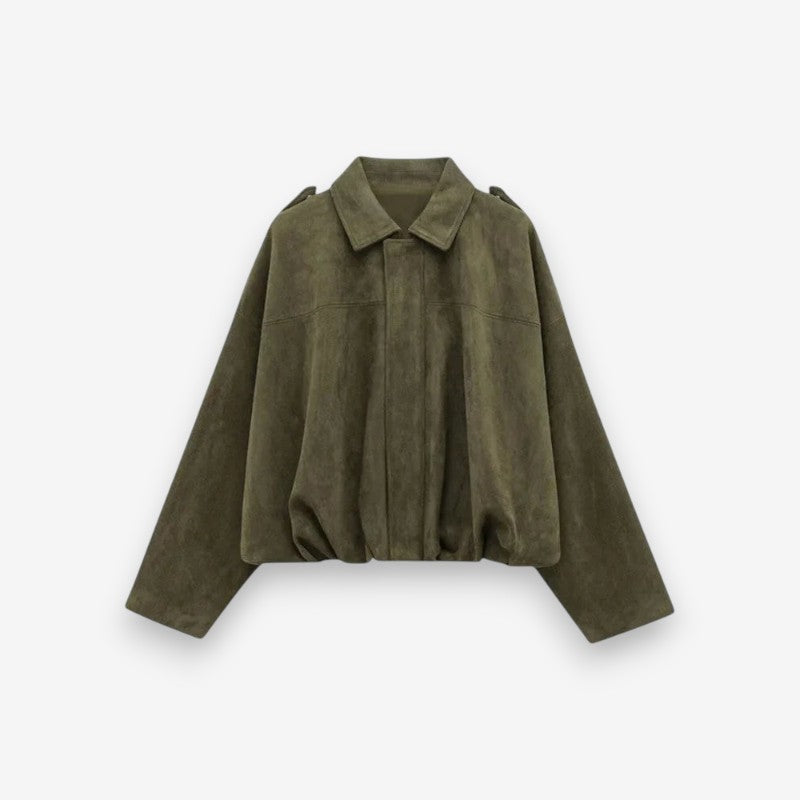 Veste Doudoune Oversize Manches Longues - PanierRoyale