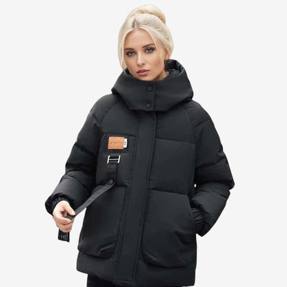 Veste à Capuche Hiver Longue et Imperméable - PanierRoyale