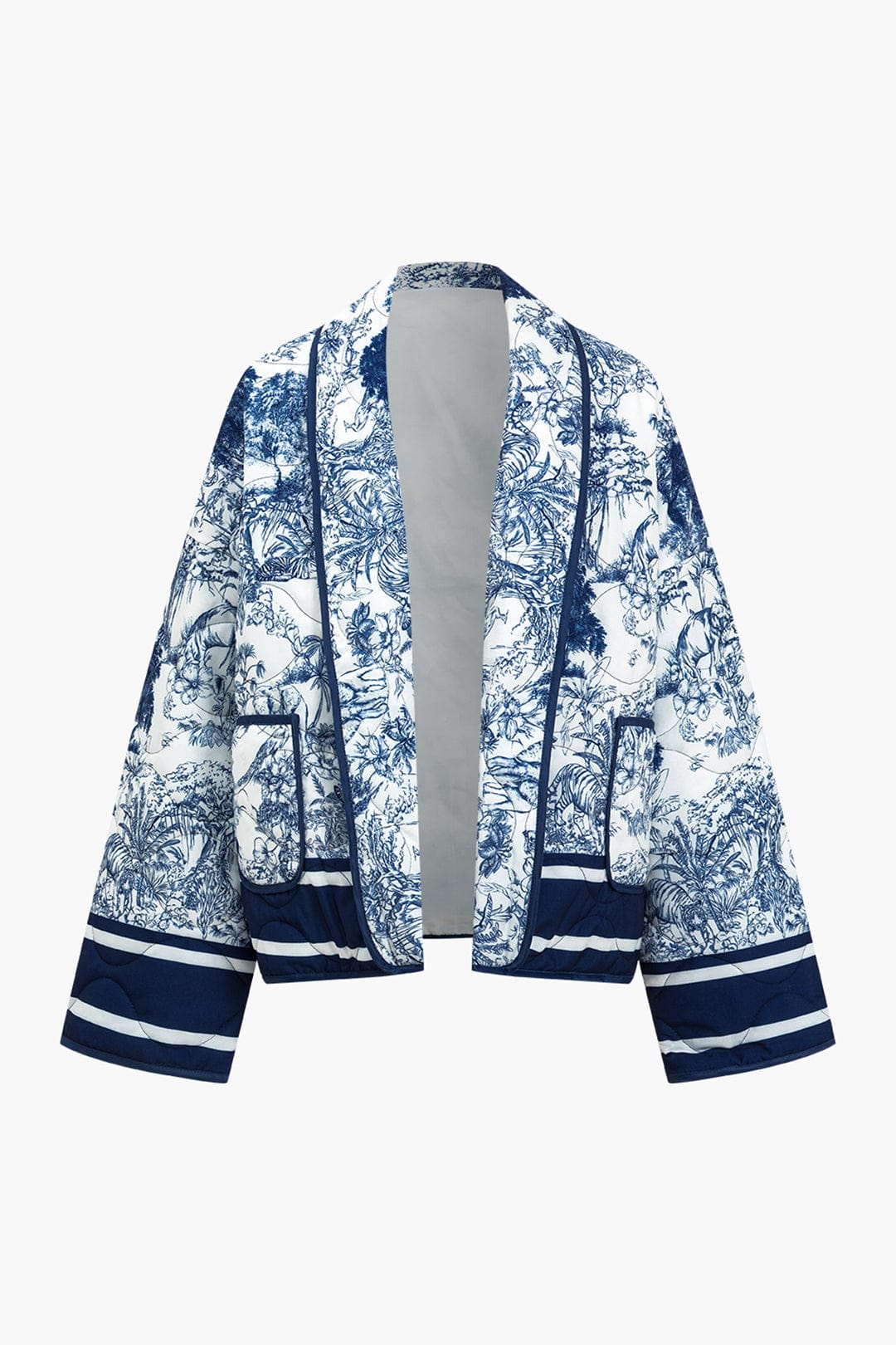 Veste en Molleton Florale Confortable et Élégante