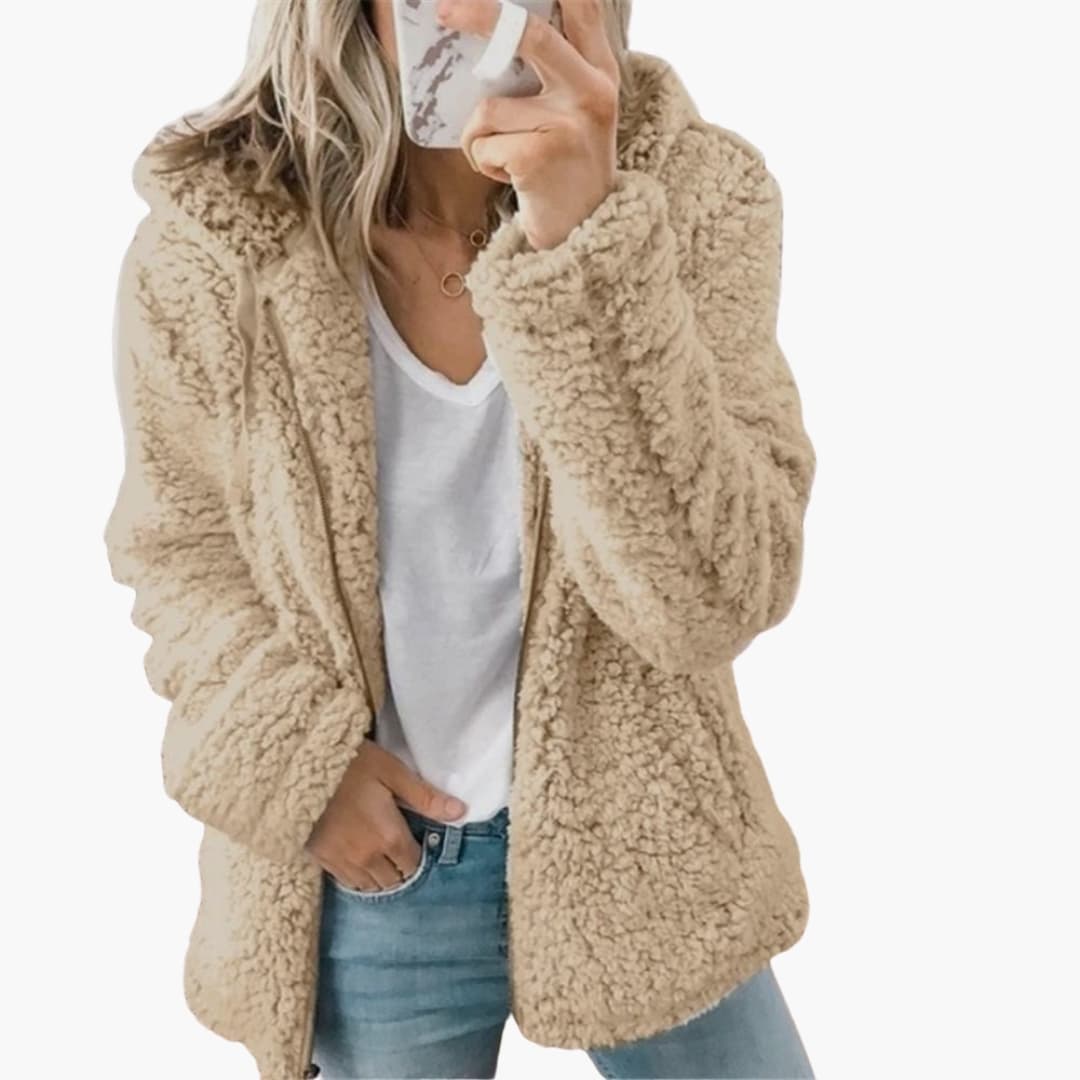 Veste à Capuche Femme Hiver Chaude et Confortable