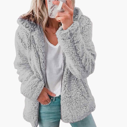 Veste à Capuche Femme Hiver Chaude et Confortable