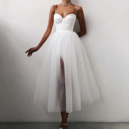 Robe de Soirée Longue Élégante aux Manches Bouffantes
