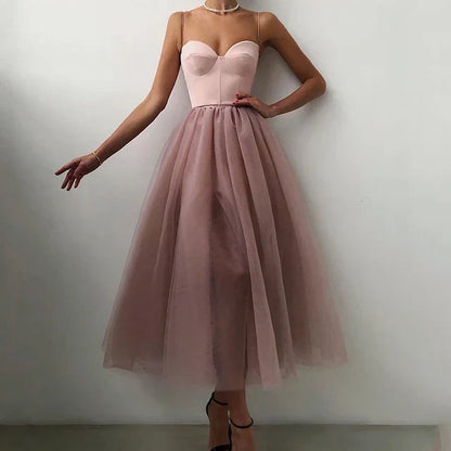Robe de Soirée Longue Élégante aux Manches Bouffantes - PanierRoyale