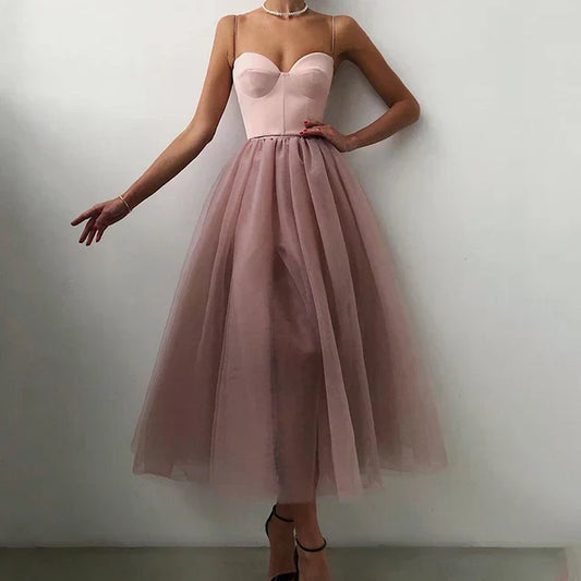 Robe de Soirée Longue Élégante aux Manches Bouffantes - PanierRoyale