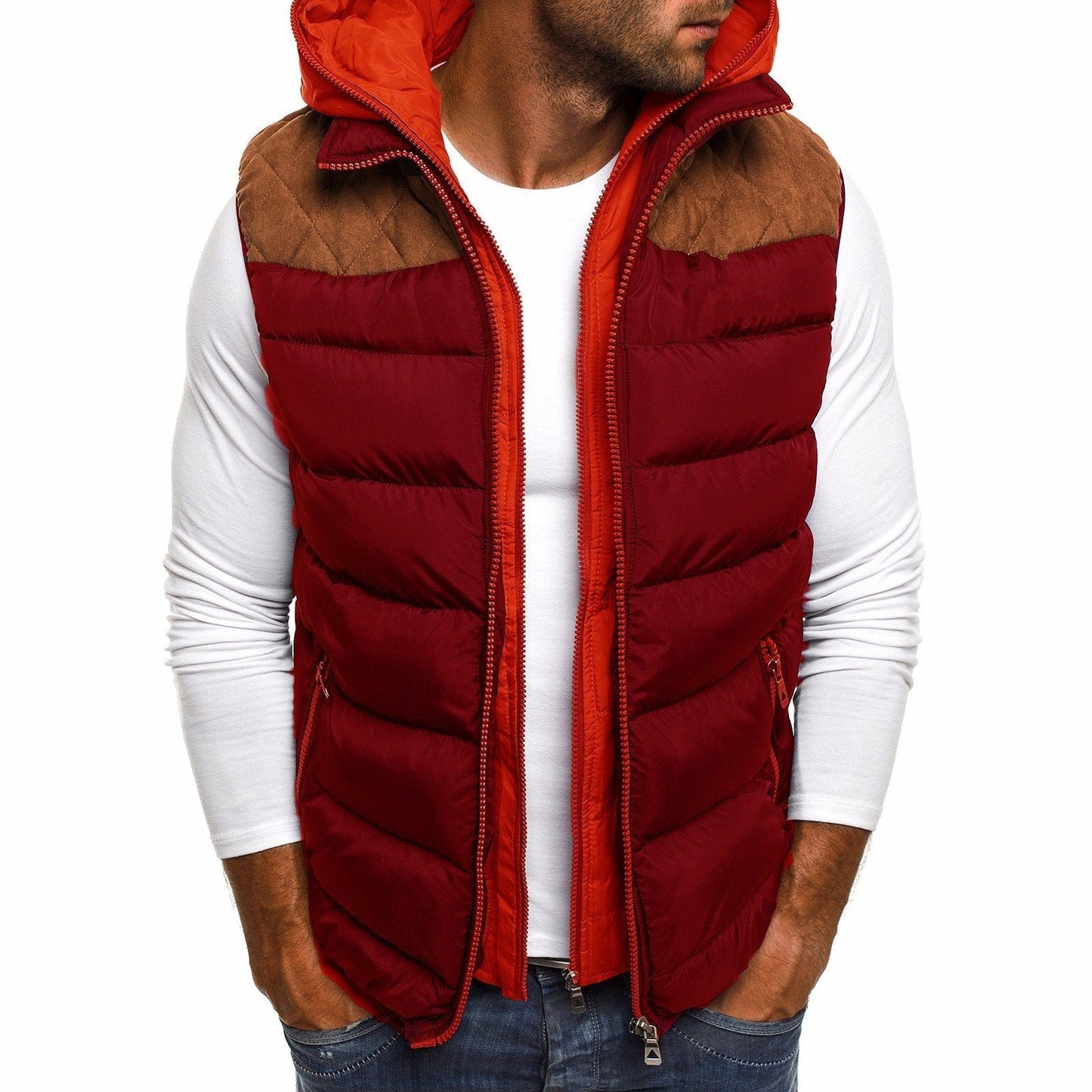 Blouson de hiver chauffant pour homme