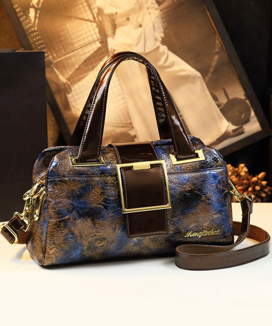 Sac à main rétro en cuir synthétique robuste - EasyApparels