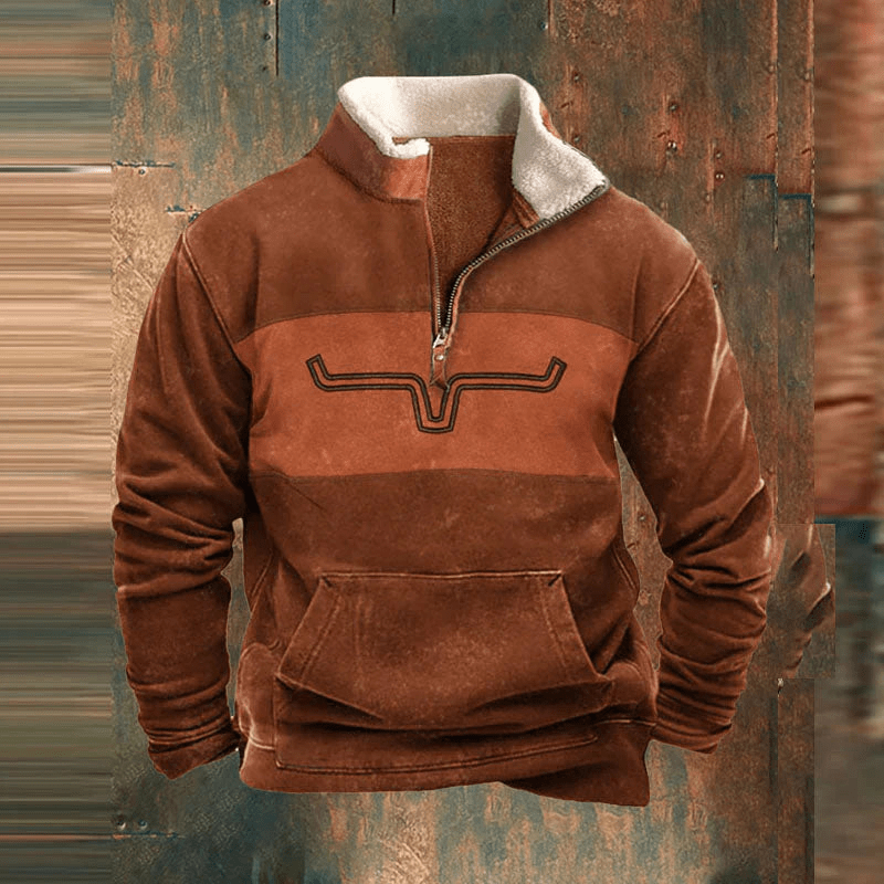 Pull Col Montant en Laine Douce et Chaud