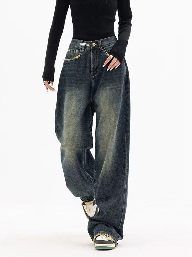 Jeans Déstructurés Vintage 90's Confortable - BerlinGlamour