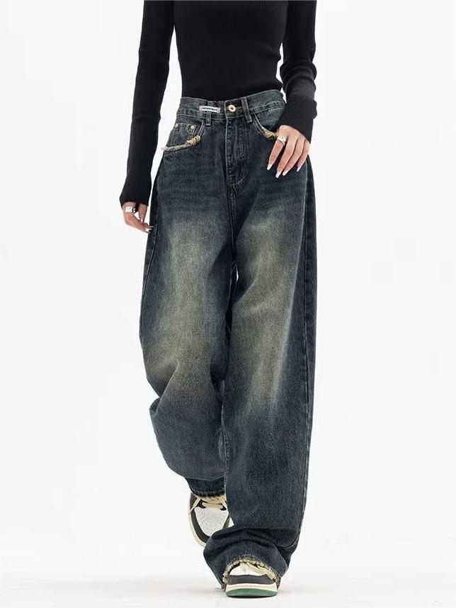 Jeans Déstructurés Vintage 90's Confortable
