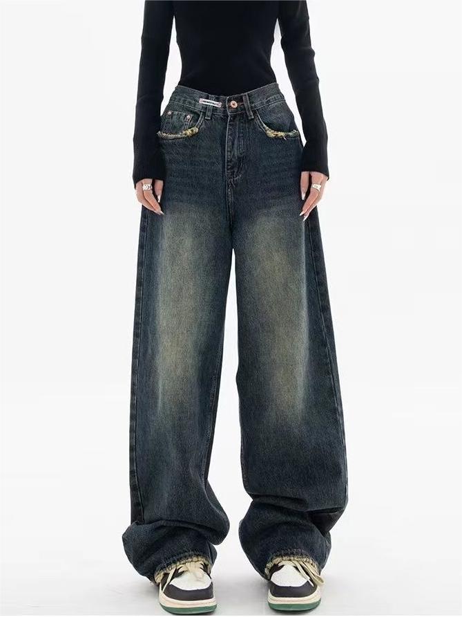 Jeans Déstructurés Vintage 90's Confortable