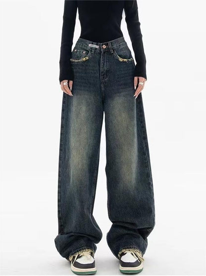 Jeans Déstructurés Vintage 90's Confortable