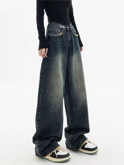 Jeans Déstructurés Vintage 90's Confortable