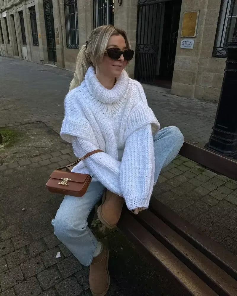 Pull Femme Taille Plus Hiver Chaud - PanierRoyale