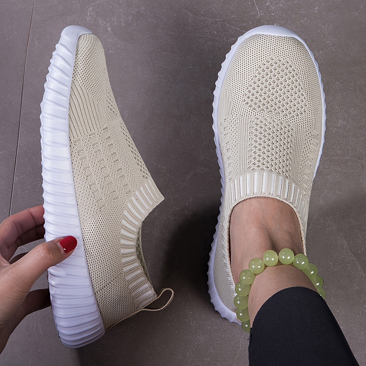 Baskets Femme Confort Respirant Design Élégant
