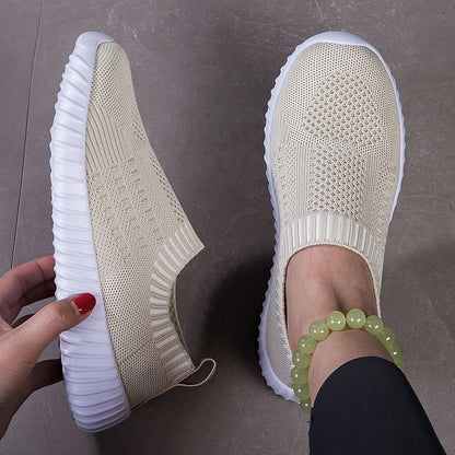 Baskets Femme Confort Respirant Design Élégant