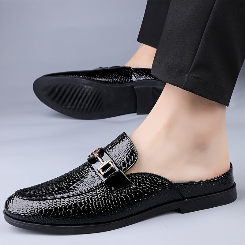 Mocassins Hommes Cuir PU Confortable et Élégant