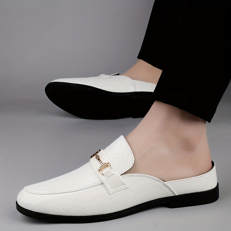 Mocassins Hommes Cuir PU Confortable et Élégant