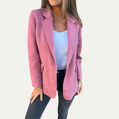 Blazer Femme Décontracté à Un Bouton