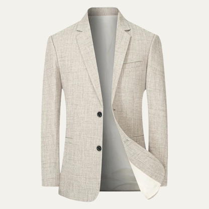 Blazer Homme Élégant à Revers Italien