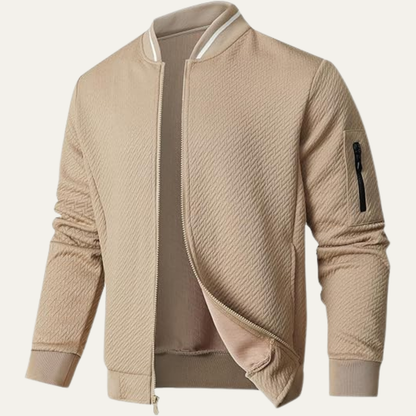 Blouson aviateur matelassé homme, coupe slim et élégant