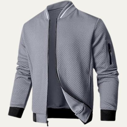Blouson aviateur matelassé homme, coupe slim et élégant