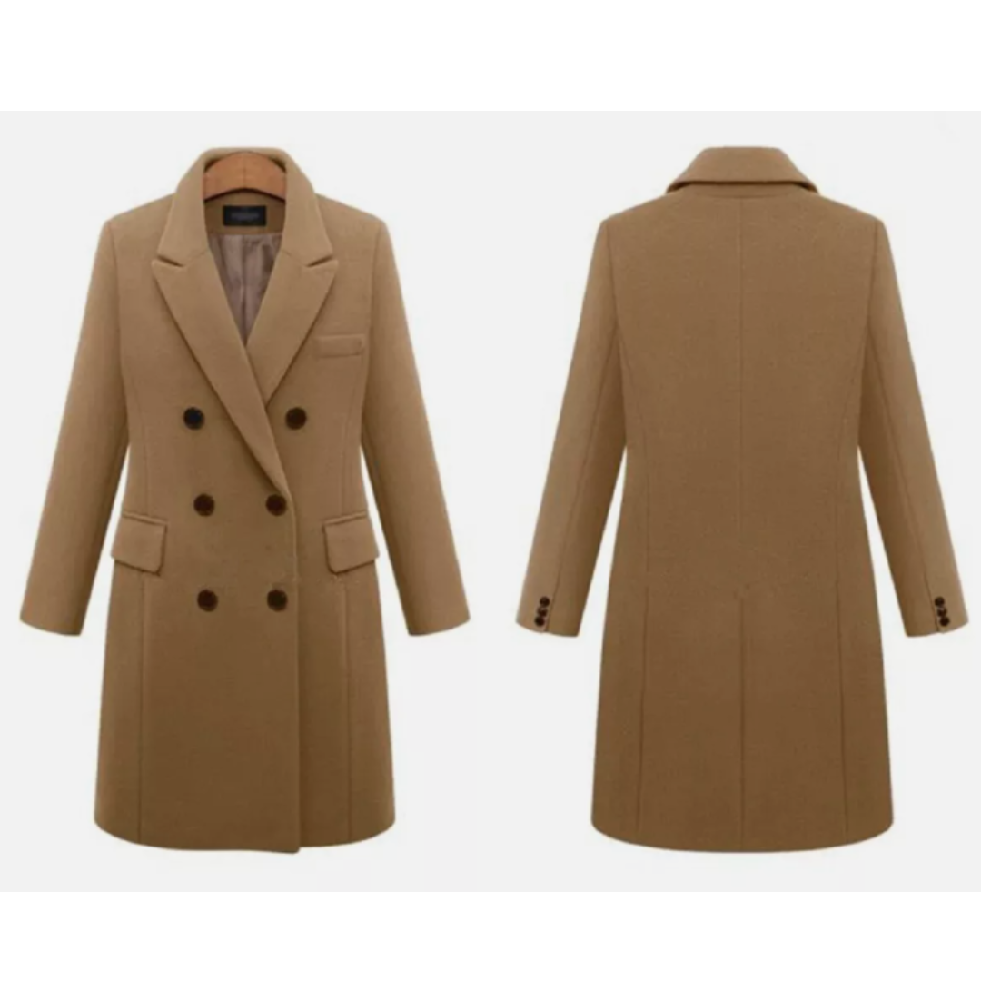 Caban court Femme Élégant Zippé
